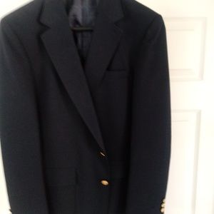 Classic Men's Dark Blue Blazer 42 Long